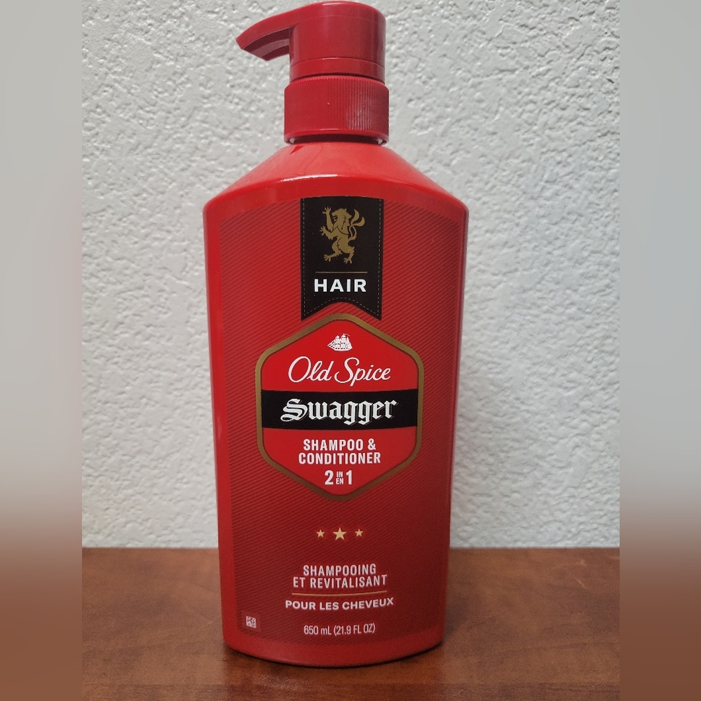 Old Spice Swagger 2-in-1 Shampoo & Conditioner 21.9 oz NWT